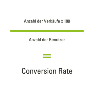 Conversion Rate Berechnung