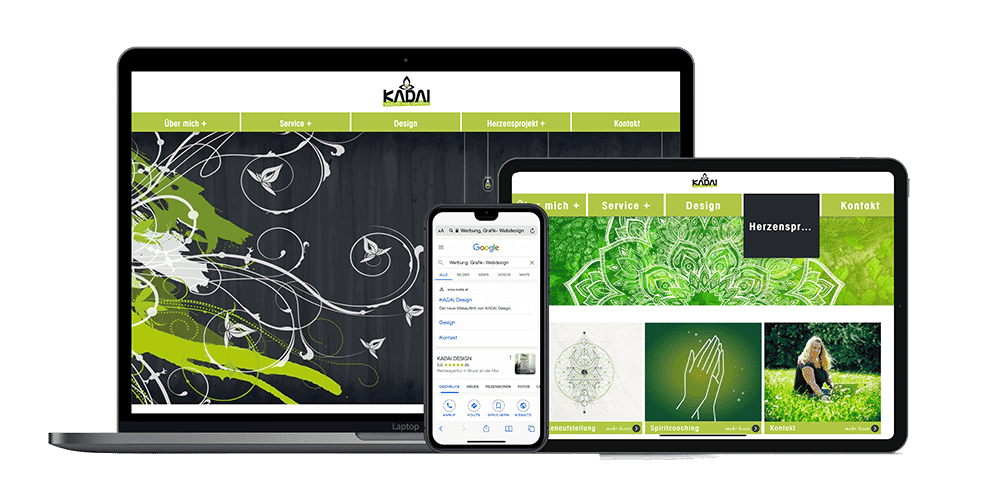 Referenzen Kadai Design mit Herzensenergie