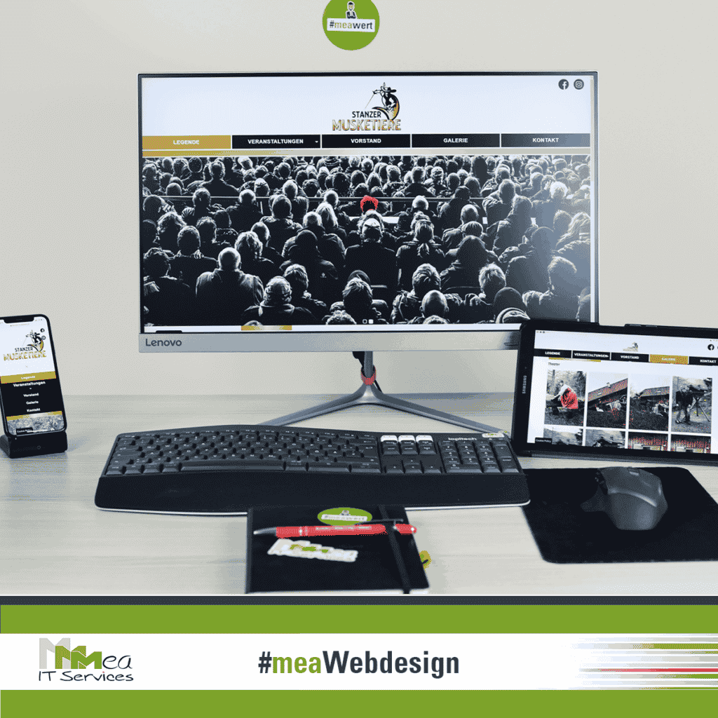 mea Webdesign Stanzer Musketiere