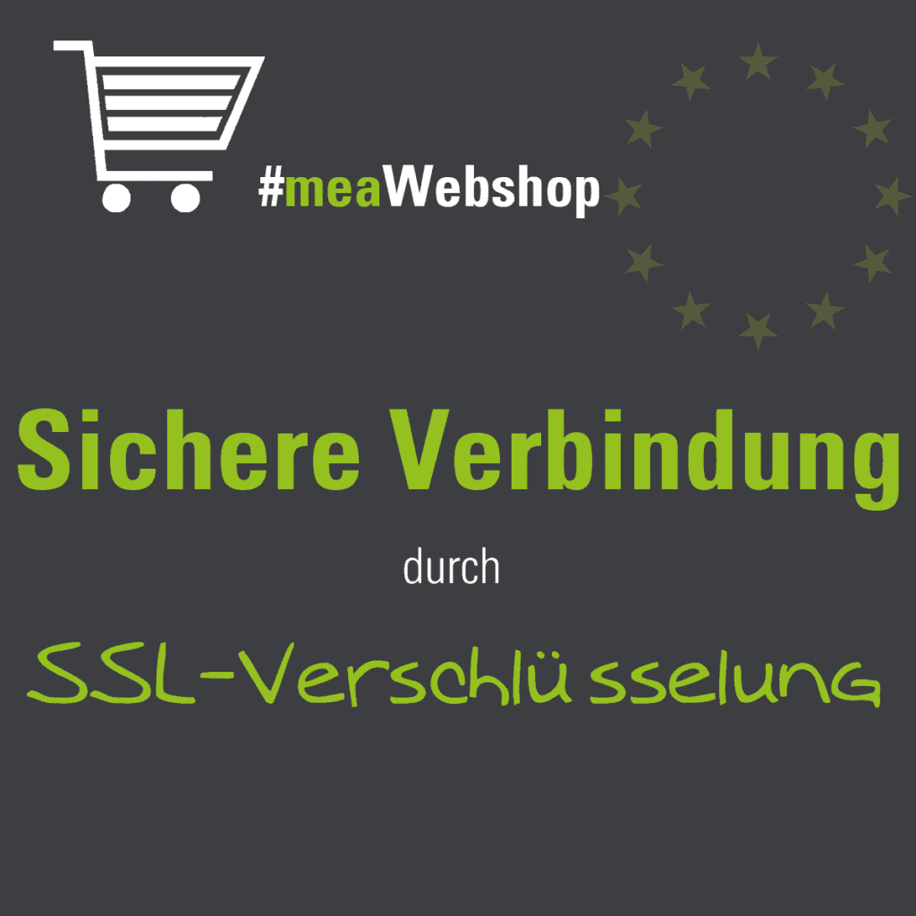 DSGVO-konformer Onlineshop mit sicherer Verbindung durch SSL-Verschlüsselung