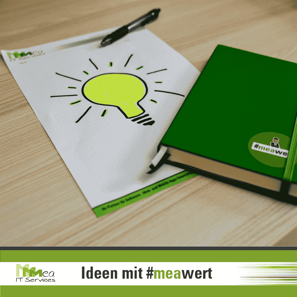 Gemeinsam Website-Ideen mit #meawert umsetzen.