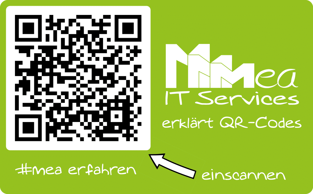 mea IT Services erklärt QR-Codes