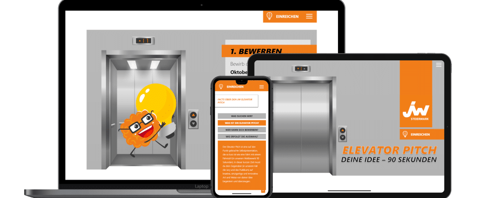 Referenz Elevator Pitch