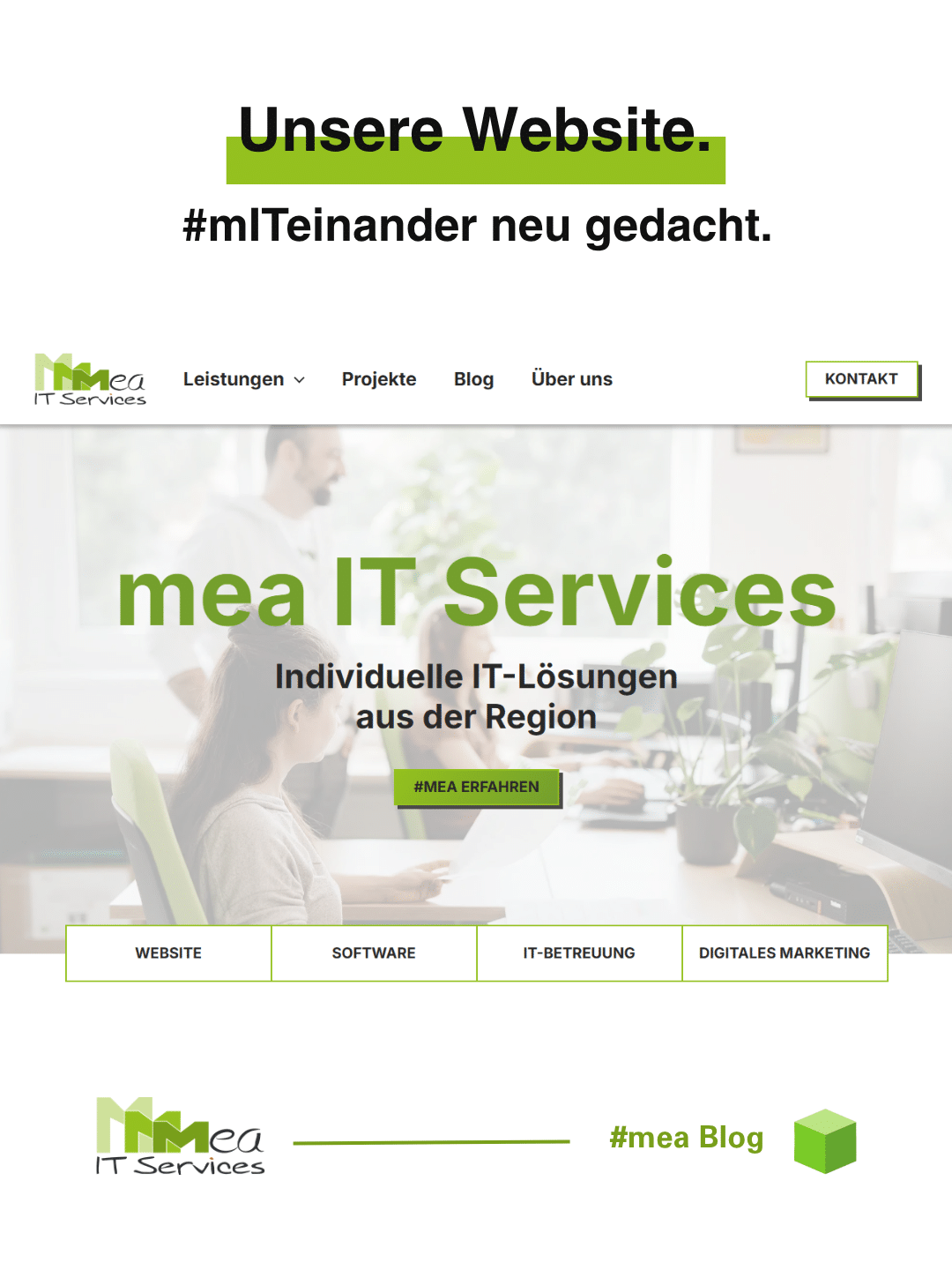 Zeit für Veränderung: Warum wir unsere Website überarbeitet haben