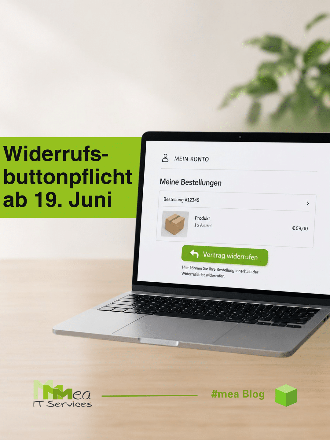 Widerrufsbutton ab 19.06.2026: Wer ihn wirklich braucht und worauf im Webshop zu achten ist